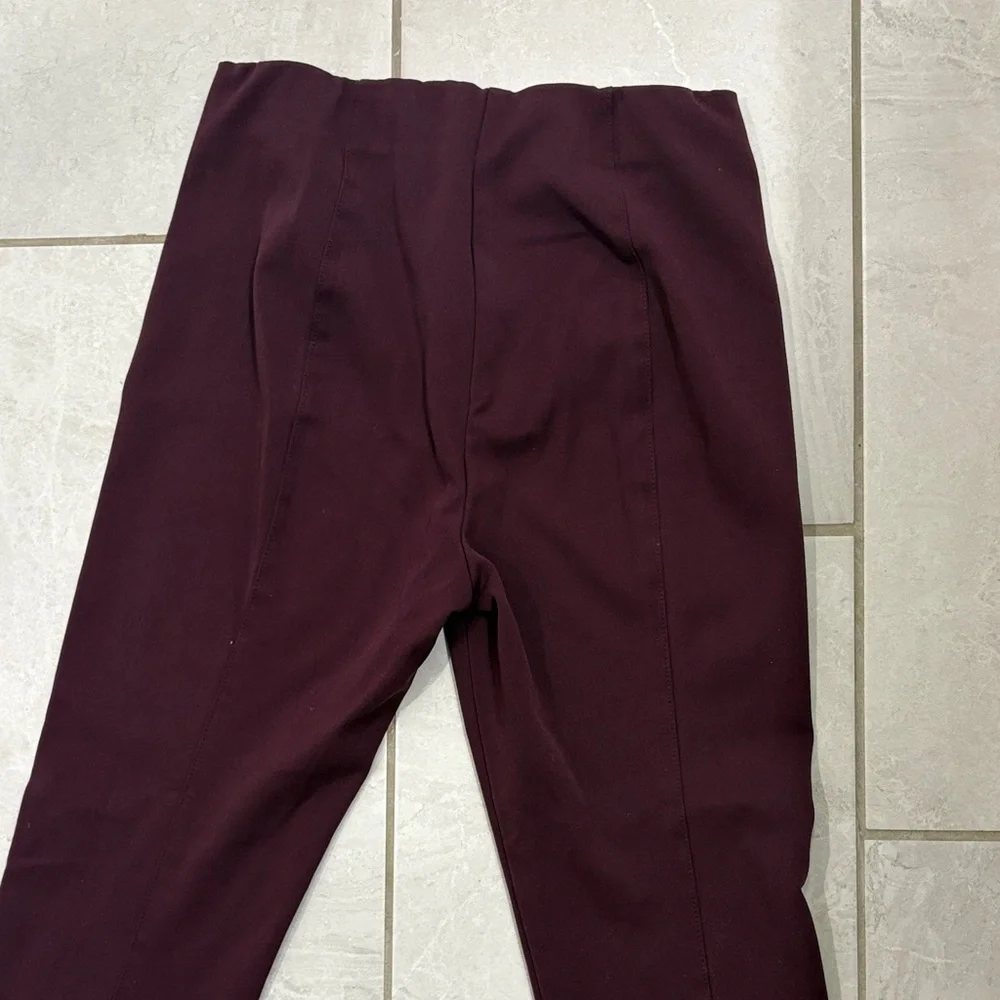 Ann Taylor women’s Deep Burgundy Dress Pants - Picture 4 of 8